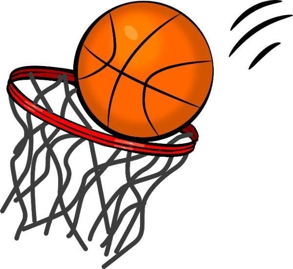 basketball into net