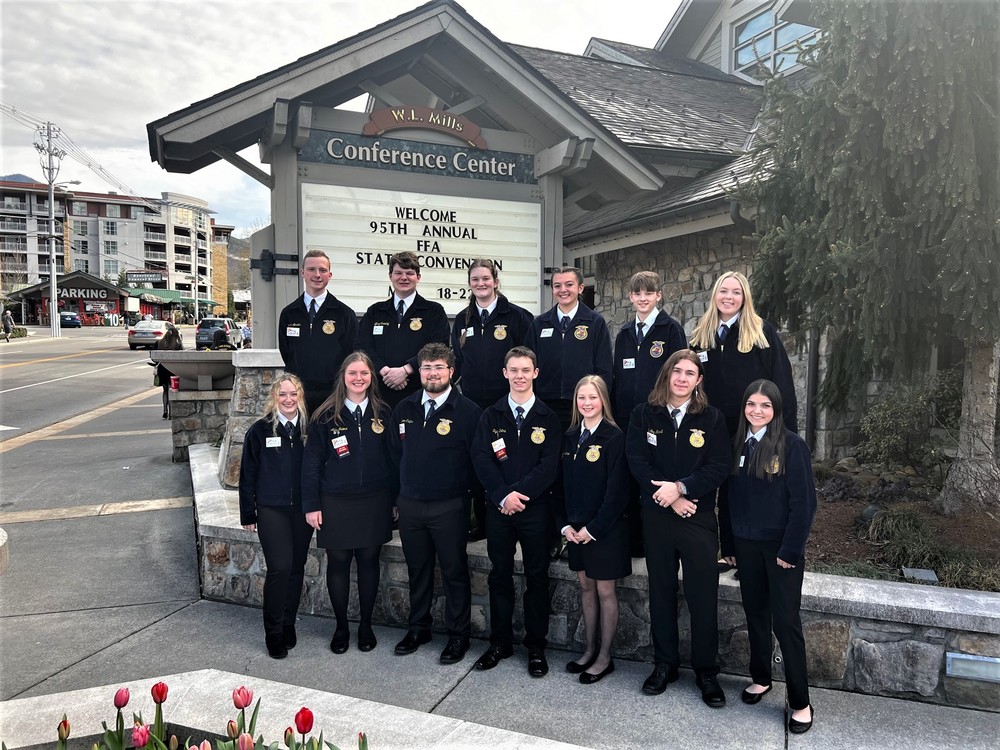 Gordonsville High School FFA at State Convention Gordonsville High School