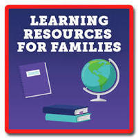Online learning resources available for students and families.