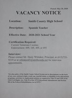Spanish Teacher - Smith County High School