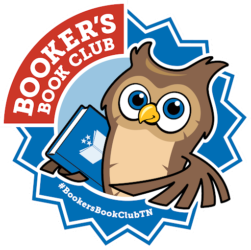 owl with book, bookers book  club